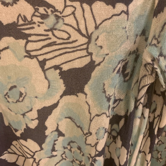 EUC Blue Floral Lilly Pulitzer Babs Cardigan Small - Picture 5 of 6